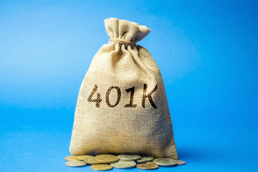401k with coins