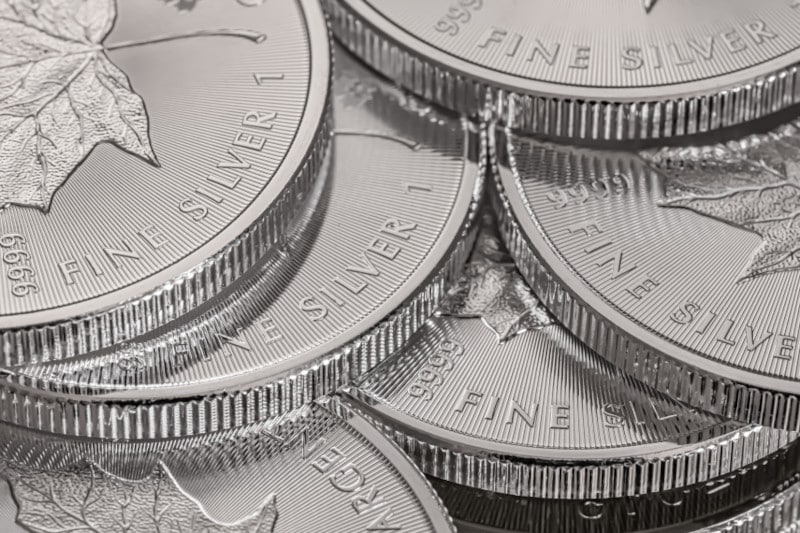 Silver Maple Leaf coins