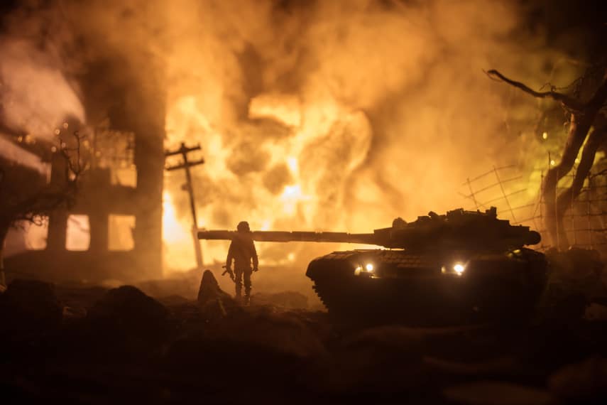 war and destruction