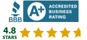 Better Business Gives Goldco A+ 4.8 Star Rating